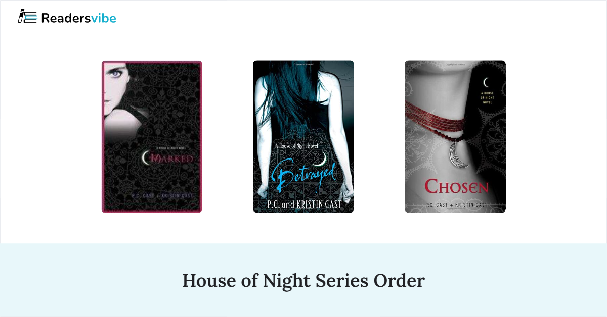 House of Night Book Series In Order (12 Books)