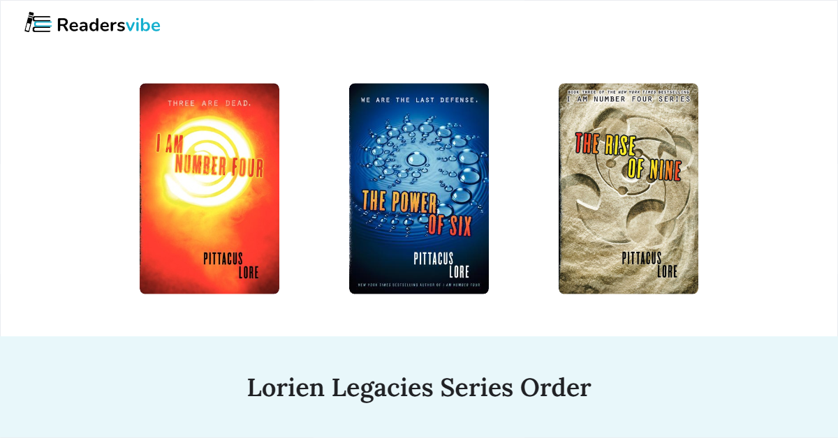 Lorien Legacies Book Series In Order (6 Books)