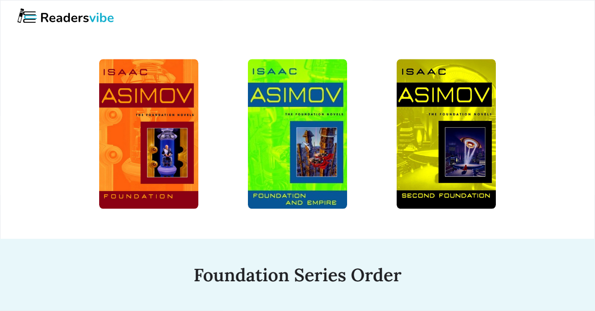 Foundation Book Series In Order (7 Books)