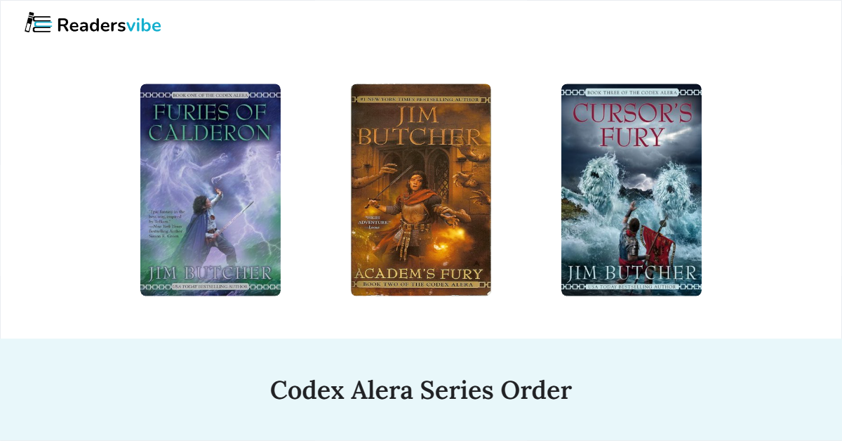 Codex Alera Book Series In Order (6 Books)