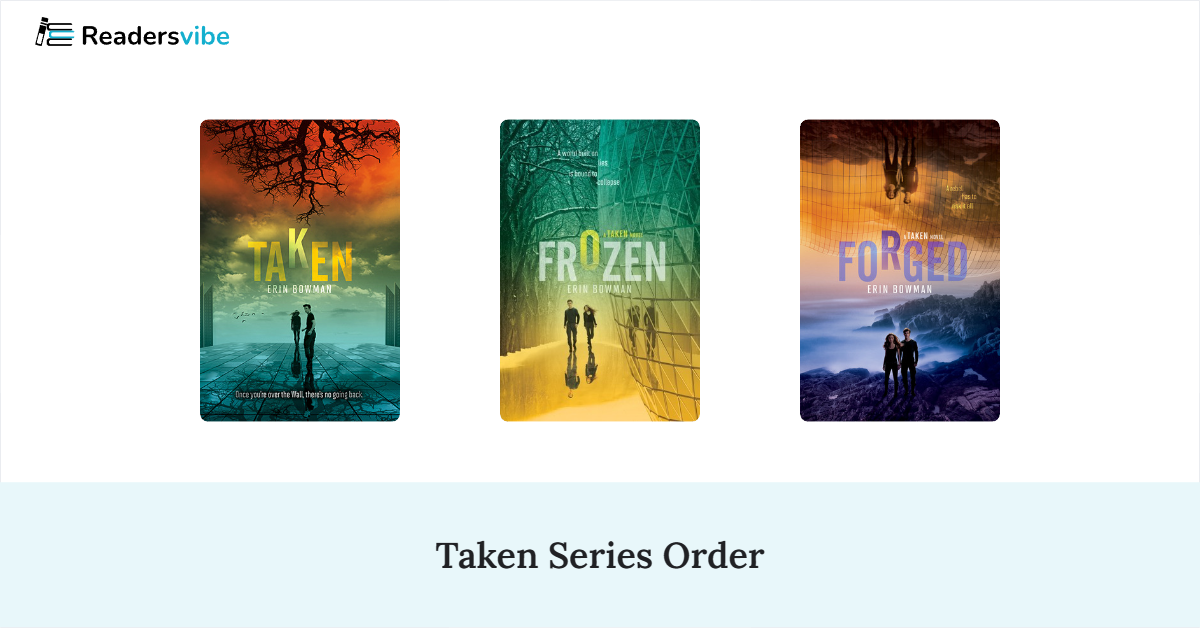 Taken Book Series In Order (3 Books)