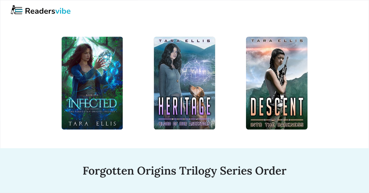 Forgotten Origins Trilogy Book Series In Order 3 Books