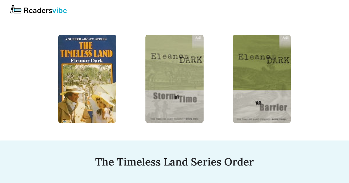 The Timeless Land Book Series In Order (3 Books)