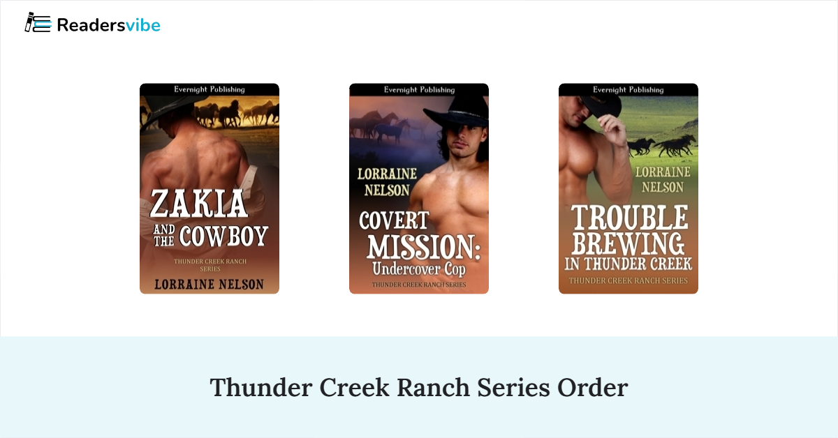 Thunder Creek Ranch Book Series In Order (8 Books)