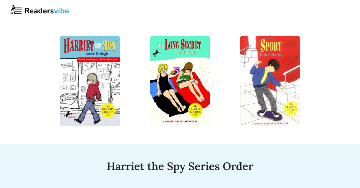 Harriet the Spy Book Series In Order (3 Books)