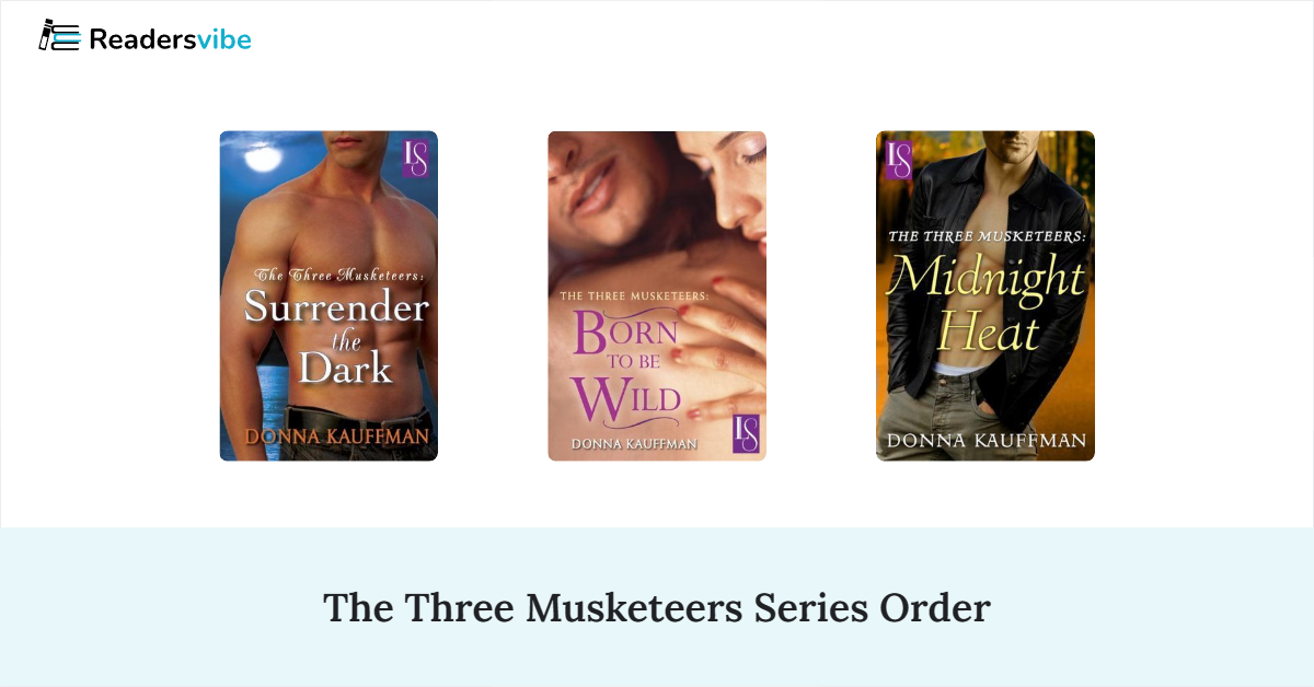 The Three Musketeers Book Series In Order (3 Books)
