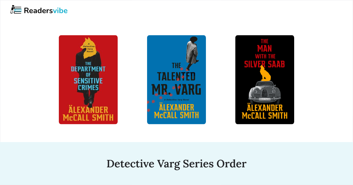 Detective Varg Book Series In Order (4 Books)