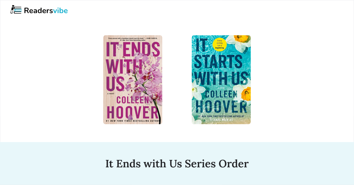 It Ends with Us Book Series In Order (2 Books)