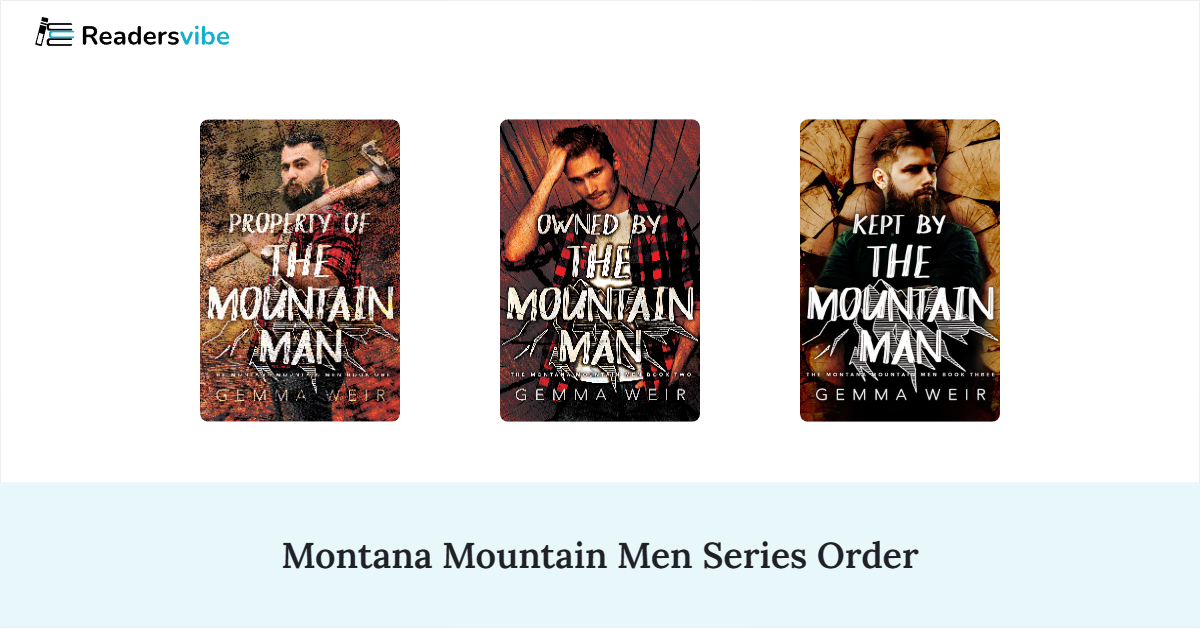 Montana Mountain Men Book Series In Order (7 Books)