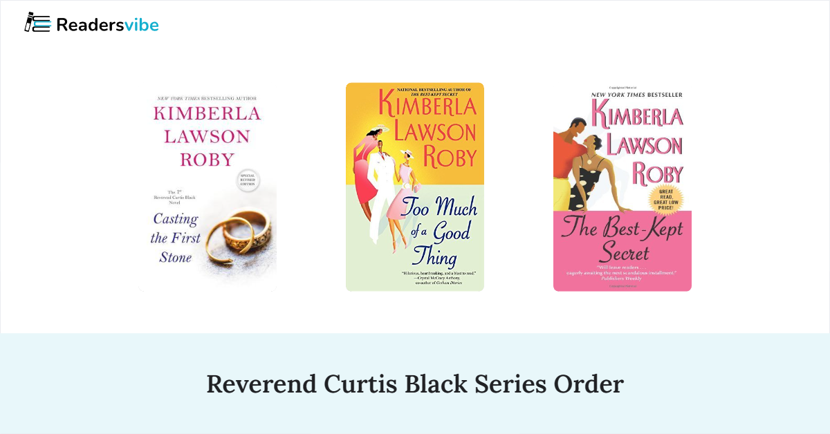 A Reverend Curtis Black Novel Series Books In Order