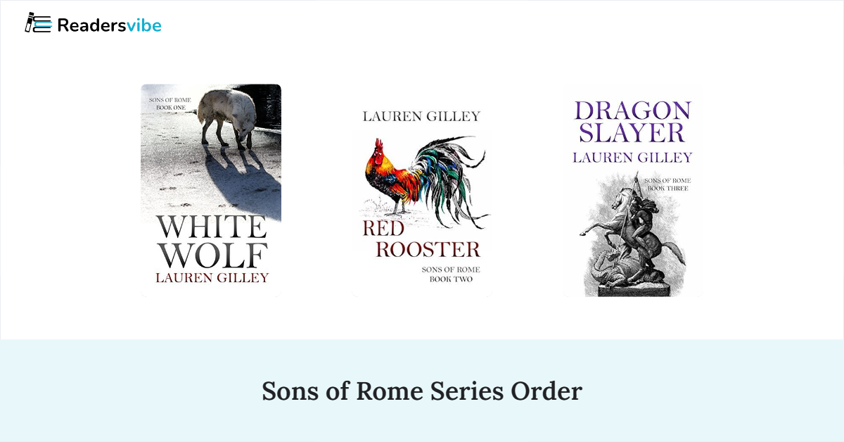 Sons of Rome Book Series In Order (4 Books)