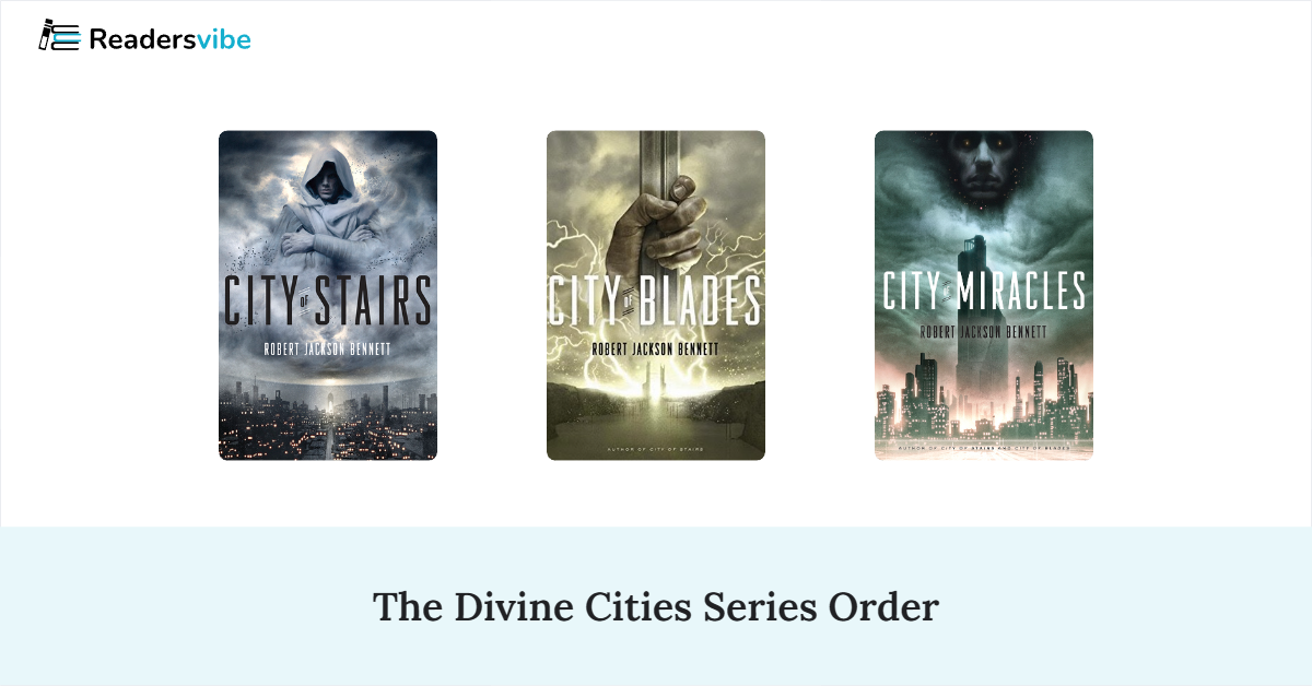 The Divine Cities Book Series In Order (3 Books)