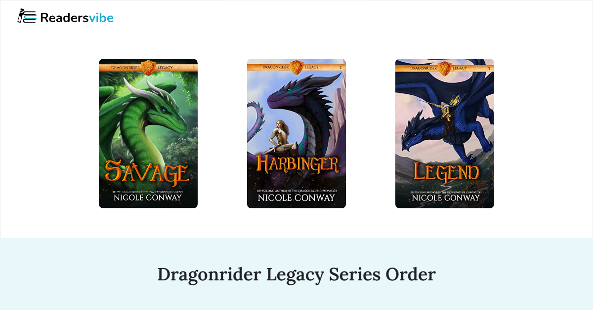 Dragonrider Legacy Book Series In Order (3 Books)