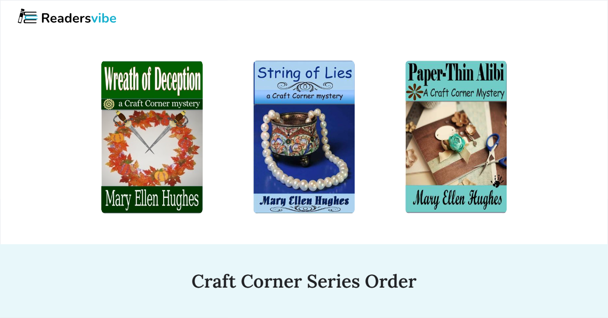 Craft Corner Book Series In Order (3 Books)