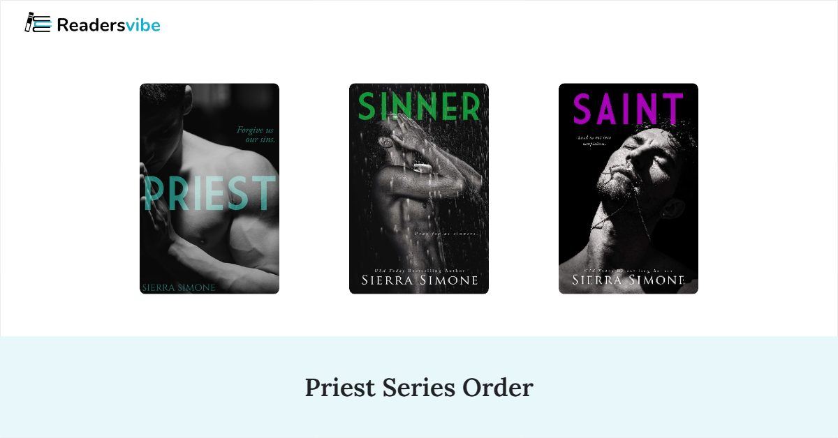 Priest Book Series In Order (3 Books)