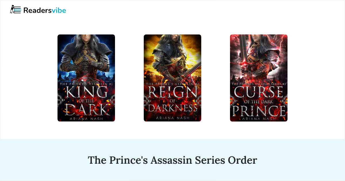 The Prince's Assassin Book Series In Order (3 Books)