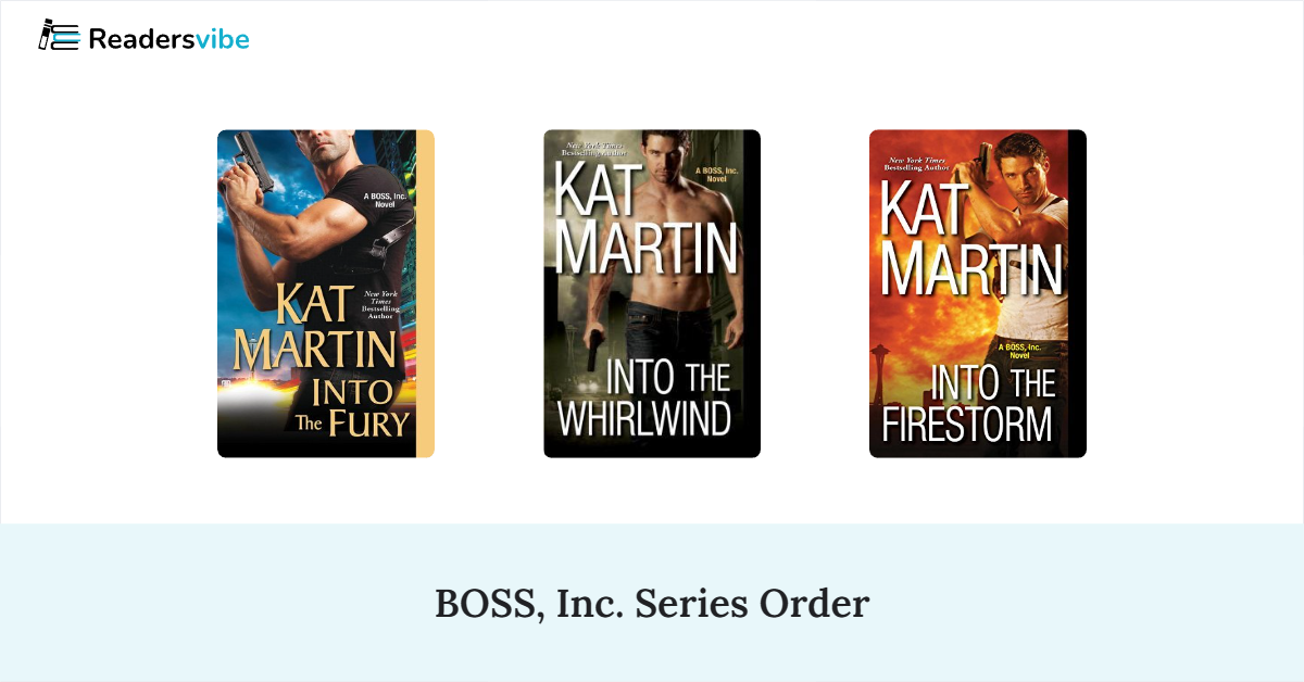 BOSS, Inc. Book Series In Order (3 Books)