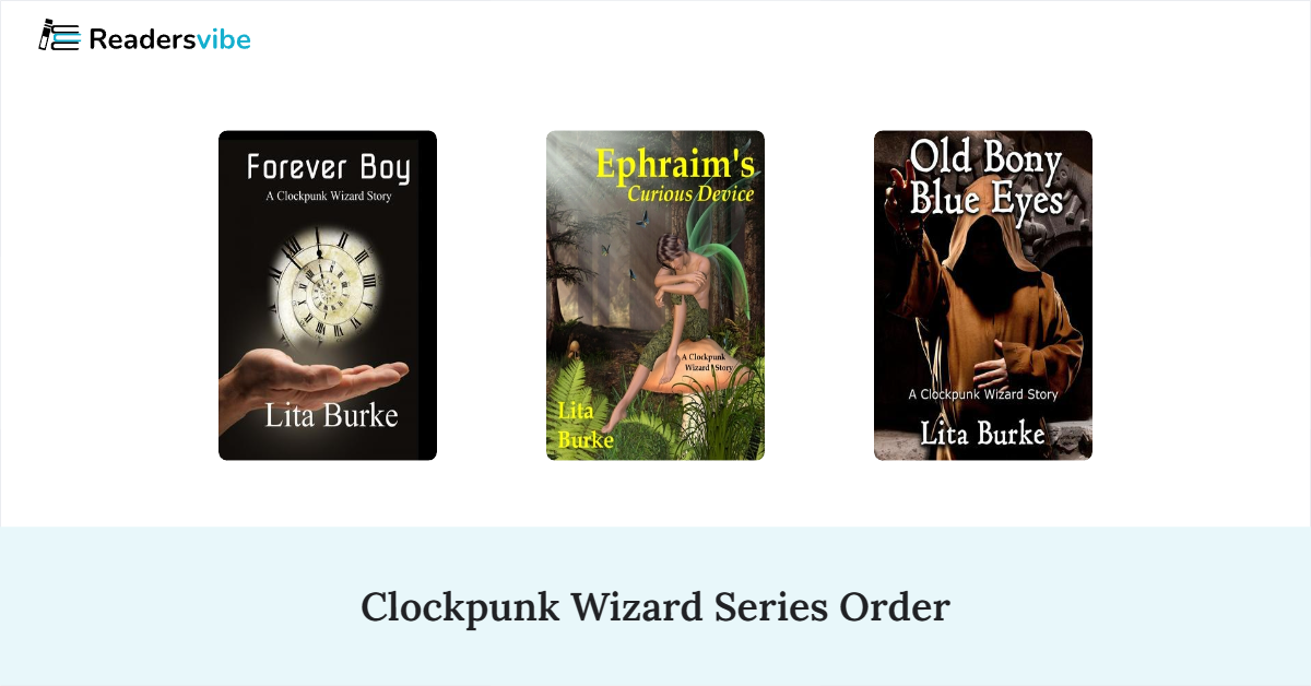 Clockpunk Wizard Book Series In Order (4 Books)