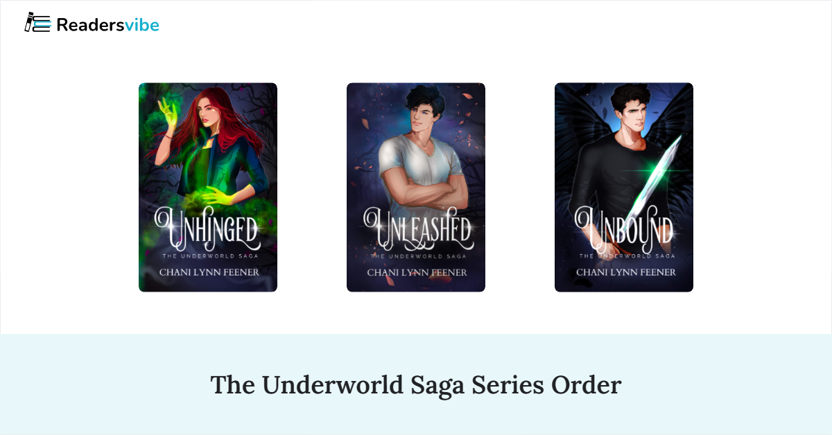 The Underworld Saga Book Series In Order (4 Books)