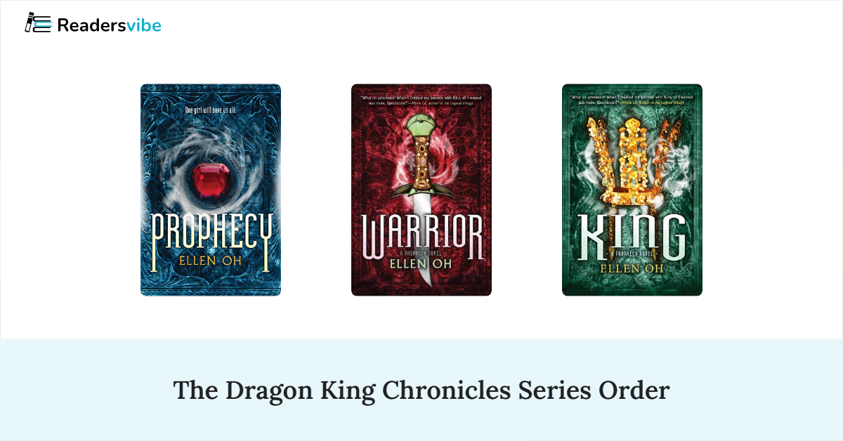 The Dragon King Chronicles Book Series In Order (3 Books)