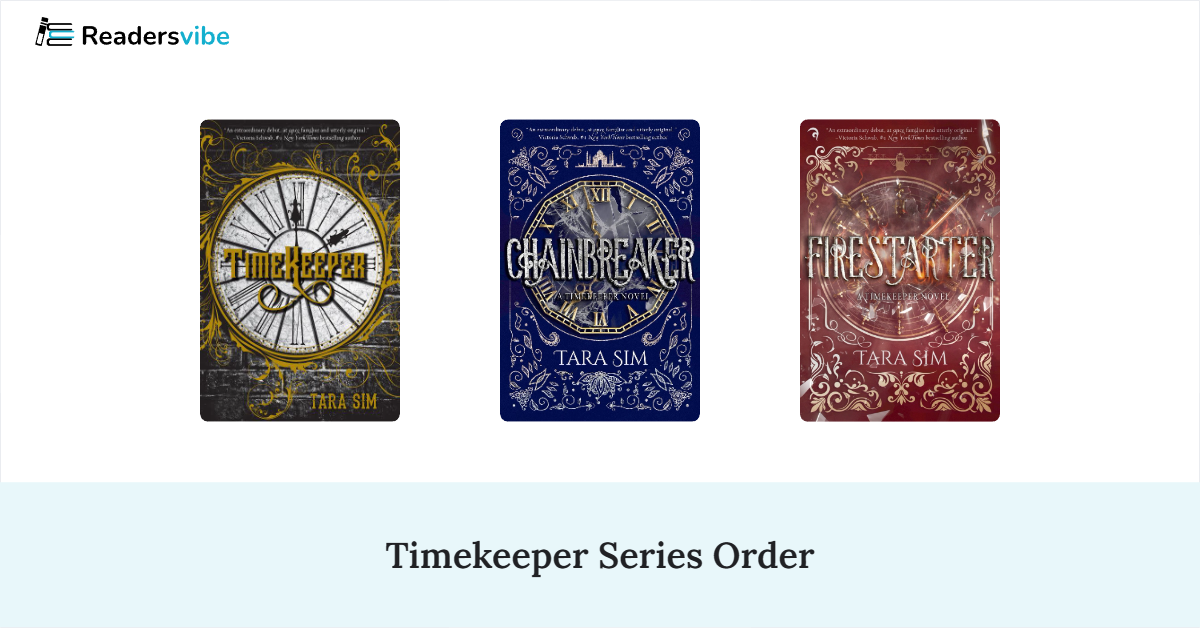 Timekeeper Book Series In Order (3 Books)