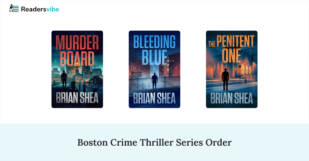 Boston Crime Thriller Book Series In Order (5 Books)