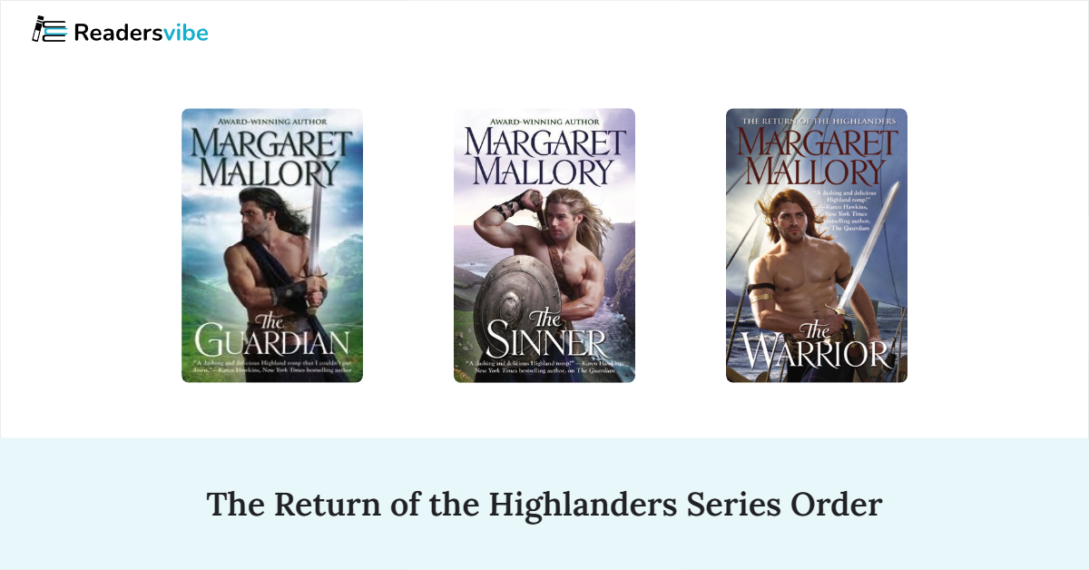 The Return of the Highlanders Book Series In Order (4 Books)