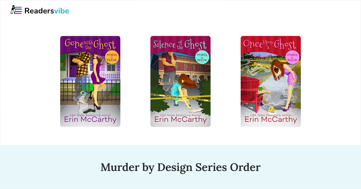 Murder By Design Book Series In Order 7 Books