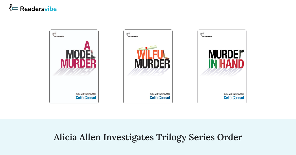 Alicia Allen Investigates Trilogy Book Series In Order (3 Books)
